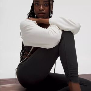 lululemon athletica Align™ Ruched Petal-Hem Tight 25" Black